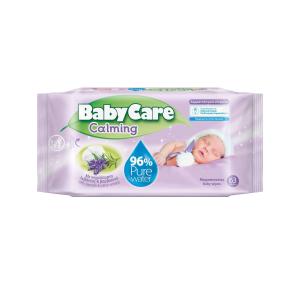 БЕЙБИ КЕЪР МОКРИ КЪРПИ С ЛАВАНДУЛА Х 63 БР.