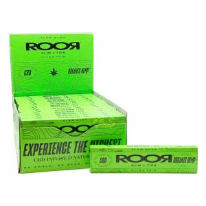 Хартийки за цигари Roor Organic Hemp Slim+ Filter Tips 32бр.