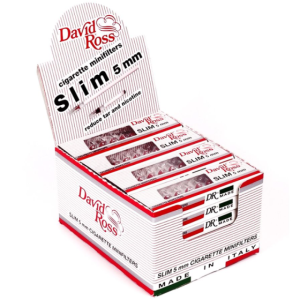 Филтри за цигари David Ross extra slim 5 мм, 24 x 10бр.