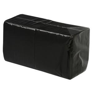 САЛФЕТКИ ЛУКС ЧЕРНИ 33СМ, 250БР