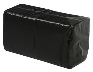 САЛФЕТКИ ЛУКС ЧЕРНИ 33СМ, 250БР  