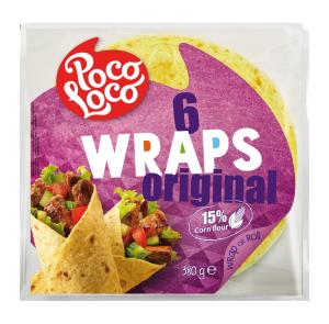 POCO LOCO ЦАРЕВИЧНИ ТОРТИЛИ (6 БР., 25 СМ)