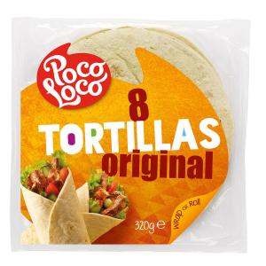 POCO LOCO ПШЕНИЧНИ ТОРТИЛИ (8 БР., 20 СМ)