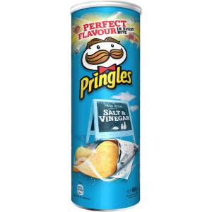 PRINGLES ЧИПС СЪС СОЛ И ОЦЕТ (165 Г)