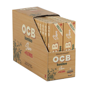 ХАРТИЙКИ ЗА ЦИГАРИ ОСВ БАМБО + КАРТОНЧЕ - 32БР.