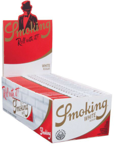 ХАРТИЙКИ ЗА ЦИГАРИ SMOKING WHITE REGULAR 50БР.