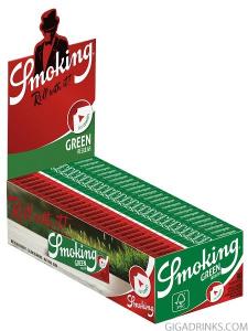 ХАРТИЙКИ ЗА ЦИГАРИ SMOKING GREEN REGULAR 50БР.