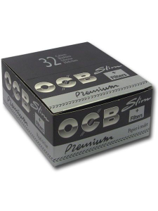 Хартийка за цигари OCB Premium Slim + tips