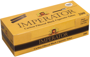 Цигарени гилзи IMPERATOR 200БР. BLACK CARBON