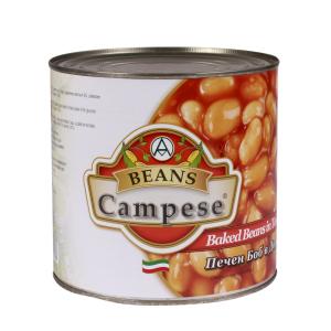 2.5кг Печен боб в доматен сос Кампезе / Campese