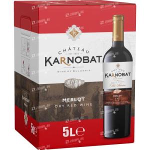 ШАТО КАРНОБАТ МЕРЛО  BAG IN BOX (5 Л)