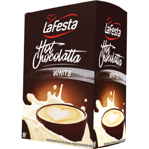 Горещ шоколад бял Ла Феста 10 х 25 гр