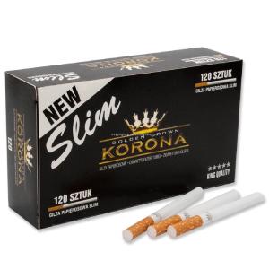 ЦИГАРЕНИ ГИЛЗИ КОРОНА СЛИМ 120 - 100 БР.