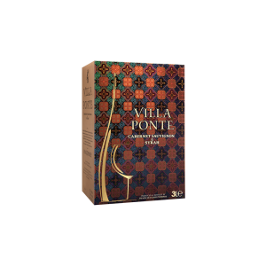 Червено вино VILLA PONTE КАБЕРНЕ СОВИНЬОН & СИРА (BAG-IN-BOX) 3L