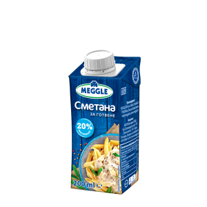 Сметана за готвене с 20% масленост, 200 мл