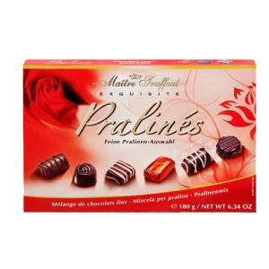 АСОРТИ ПРАЛИНА ЧЕРВЕНА 180 ГР.