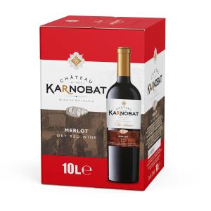 Червено вино ШАТО КАРНОБАТ МЕРЛО BAG IN BOX (10 Л)