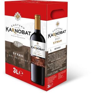 Червено вино ШАТО КАРНОБАТ СИРА BAG IN BOX (3 Л)
