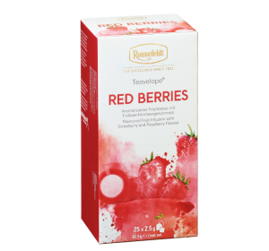 Плодов чай J.T. Ronnefeldt, Teavelope® Red Berries, 25 пакетчета