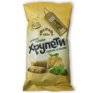 ХРУПЕТИ ПЕСТО И СИРЕНЕ 0,150 КГ.