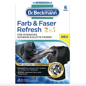 Кърпички Dr. Beckmann за Тъмно Пране и Освежаване на Влакната