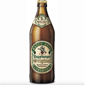 Бира Hasen Brau Augsburger Keller Lager Нефилтрирана 5,4%