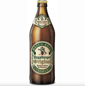 Бира Hasen Brau Augsburger Keller Lager Нефилтрирана 5,4%