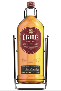Грантс/GRANT'S Трипъл Ууд Блендед Скоч Уиски 4.5 л Люлка с Картонена Кутия