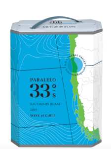 Бяло Вино 33-ти Паралел СовиньонБлан 3 л