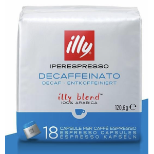 illy iperEspresso Decaffeinato кафе капсули 18 бр
