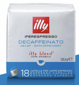 illy iperEspresso Decaffeinato кафе капсули 18 бр