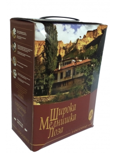 Червено Вино Логодаж Широка Мелнишка Лоза 3 л