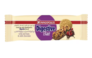 БАР DIGESTIVE ПЛОДОВЕ И ШОКОЛАД 28ГР.