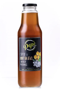 Сироп Пепе Мента с Цвят на Бъз и Пчелен Мед 750мл.