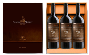 ЧЕРВЕНО ВИНО Korten Single Barrel Malbec 3 х 0.75л