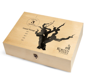 ЧЕРВЕНО ВИНО Korten Grand Vintage Enoteca 5 Senses Limited Edition 5 х 0.75 л