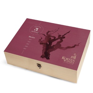 ЧЕРВЕНО ВИНО Korten Merlot Enoteca 5 Senses Limited Edition 5 х 0.75 л