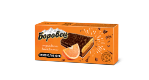 Тунквани бисквити "Боровец" с портокалов крем - 252 гр.