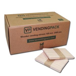 Дървени бъркалки за вендинг машини – 105 mm.