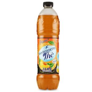 Студен чай Сан Бенедето праскова без захар 1,5л.