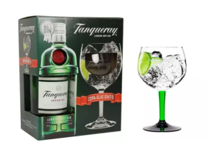 АНГЛИЙСКИ Джин Танкерей/TANQUERAY + ЧАША