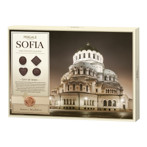 PERGALĖ СОФИЯ БОНБОНИ АСОРТИ С ТЪМЕН ШОКОЛАД 348Г