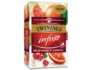 ЧАЙ TWININGS  ЧЕРВЕН ПОРТОКАЛ И БОРОВИНКА 20 бр
