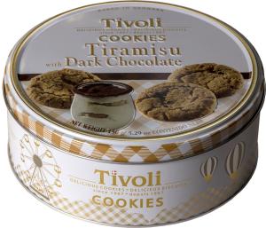 TIVOLI ДАТСКИ БИСКВИТИ С ТИРАМИСУ И ТЪМЕН ШОКОЛАД