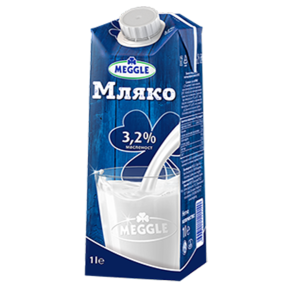 UHT Краве мляко с 3,2% масленост, 1 л