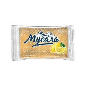 Вафли “Мусала” с лимонов крем, 10 бр., 220 гр.