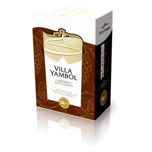 Червено вино ВИЛА ЯМБОЛ КАБЕРНЕ 3Л