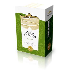 БЯЛО ВИНО ВИЛА ЯМБОЛ МУСКАТ 3Л