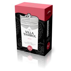 ВИНО ВИЛА ЯМБОЛ РОЗЕ 3Л