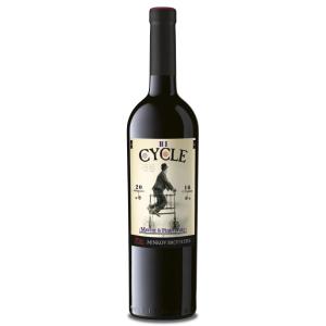 Червено вино САЙКЪЛ МЕРЛО И ПИНО НОАР 0.750л.